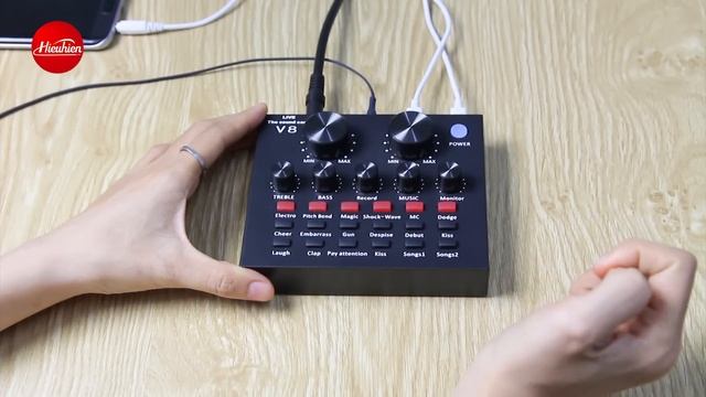 Sound Card Live V8 hướng dẫn lắp đặt live stream, hát karaoke смотреть онлайн