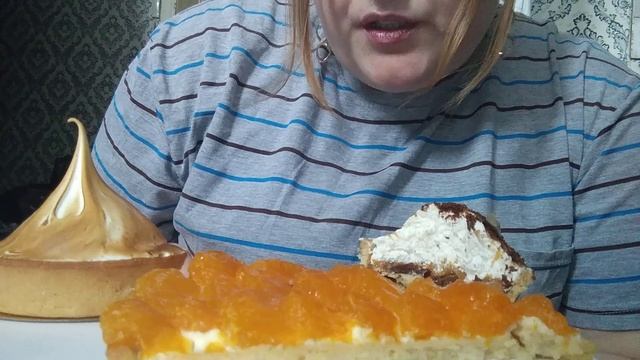 Мукбанг Итинг АСМР Mukbang Eating ASMR | Пирожные Cake смотреть онлайн