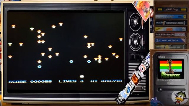 NEXTIPEDE - ZX Spectrum NEXT Game Review смотреть онлайн