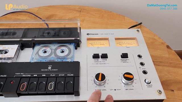 Đột phá cùng Deck Cassette CLARION MD-8080A giá 5tr || LP AUDIO смотреть онлайн