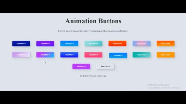 Buttons With Awesome Hover Effects Using HTML & CSS | Button Ripple Hover Effects CSS & Javascript смотреть онлайн