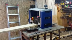 Рейсмусовый станок Белмаш P2200M S147A. В РАБОТЕ