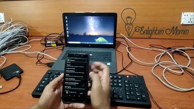 How to use your phone a IP camera & Your friends mobile Camera Using IP address only Just a second смотреть онлайн