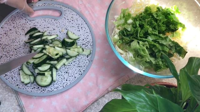 ЖЕҢІЛ САЛАТЫ.🥗ЛЕГКИЙ САЛАТ. ҚАЗАҚША РЕЦЕПТ смотреть онлайн