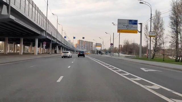 Trip Around Moscow 21 April 2024 Поездка по Москве 21 апреля 2024 года