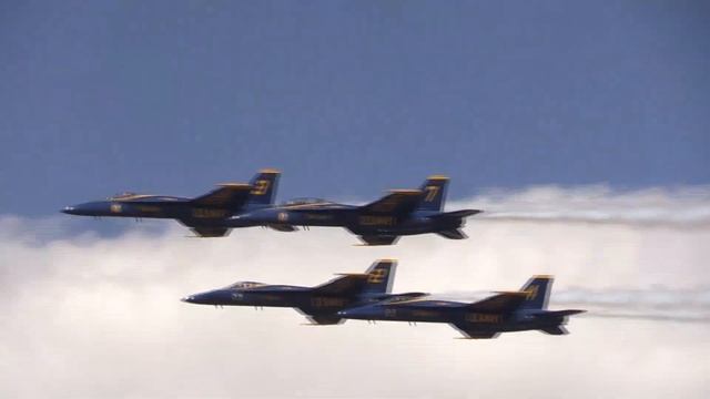 US Navy Blue Angels - 2024 MCAS Cherry Point Air Show смотреть онлайн