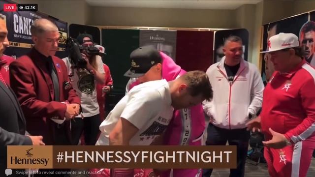 CANELO GLOVES UP MOMENTS BEFORE DMITRY BIVOL CLASH; POUNDS FISTS & REWRAPS FOR KNOCKOUT BLOWS смотреть онлайн