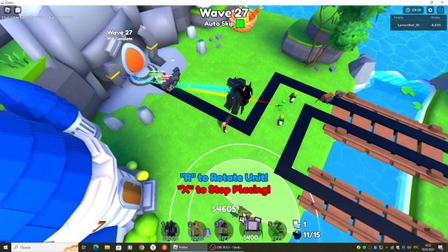 Испытываю спайдер тв в Toilet Tower Defense смотреть онлайн