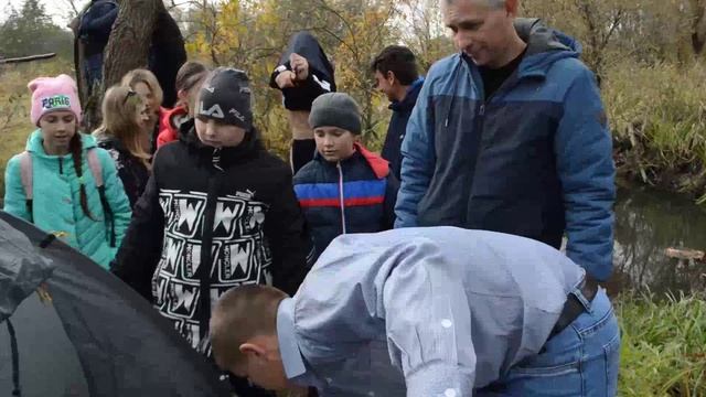 Курский р-н, МБОУ Ноздрачевская СОШ, открытое занятие Туристский бивуак, организация бивачных работ, смотреть онлайн
