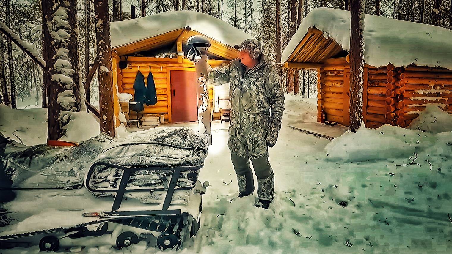 В тайгу...Решать проблемы с буржуйкой в Лесной Избе. Дымит печка буржуйка, что делать? смотреть онлайн