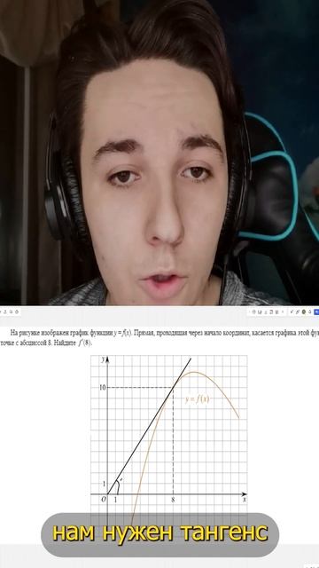 Супер решение номера на производные | егэ по математике 2023 | #shorts