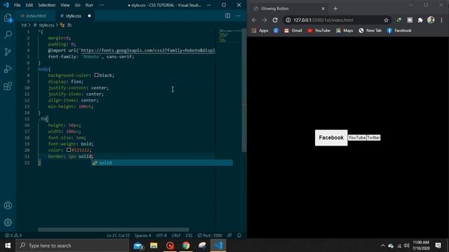 Neon Effect On Button or Check box Hover | #Four_Arms_Tech смотреть онлайн