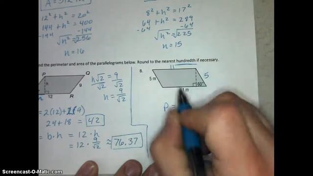 Lesson 11.1 Areas of Parallelograms and Triangles смотреть онлайн