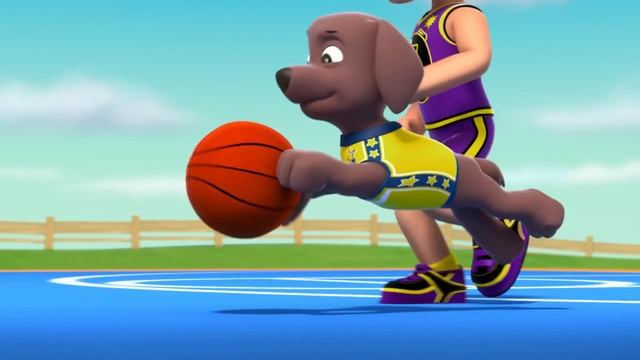 Paw Patrol : La Pat' Patrouille | La partie de basket | Nick Jr. смотреть онлайн
