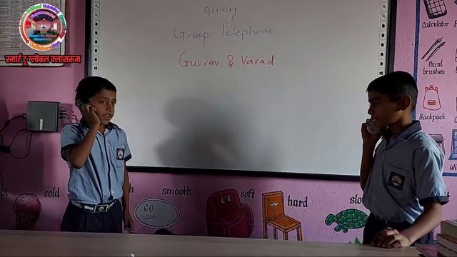 #GroupTelephone Activity Class-4th presented by Smart to Global Classroom Student Gaurav & Varad. смотреть онлайн