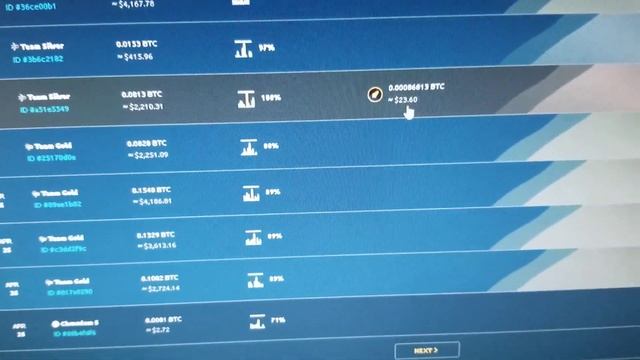 Nicehash EasyMining Finely Hit A Block