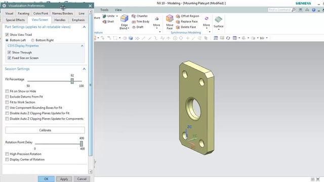 Whats New in Siemens NX10_Visualization_03 смотреть онлайн