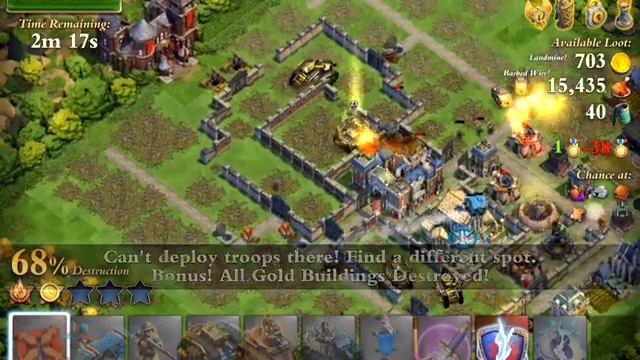 DomiNations - All heavy tank attack 03 смотреть онлайн