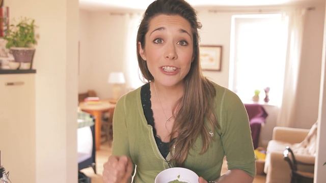 Beans, Sweetcorn & Spinach Puree | Michela Chiappa