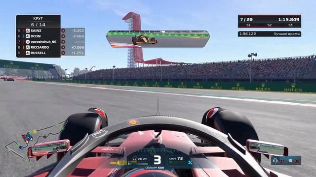 Сложный Этап! - F1 22 Co-Op Career #18 - United States Grand Prix смотреть онлайн