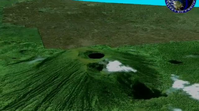 3D Flythrough Deforestation of Virunga National Parks Africa смотреть онлайн
