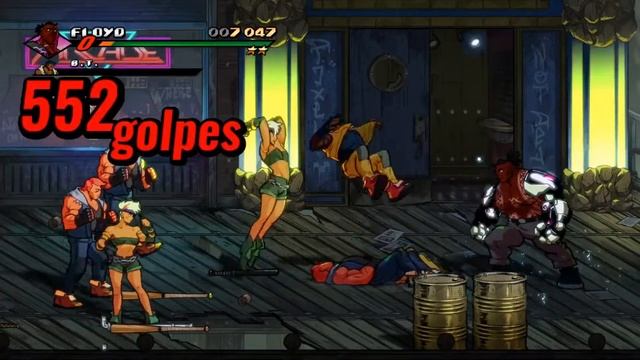 Streets of Rage 4/ V6 DLC/ Floyd/ MANIA+/ full Combo estágio 4! смотреть онлайн