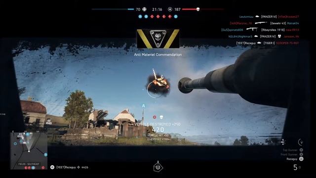 Battlefield V Tank Vs Bomber смотреть онлайн