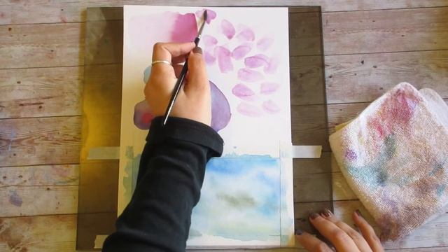 Checking out the SM/LT 140 lb watercolor paper pad - non-cotton watercolor paper reviews смотреть онлайн