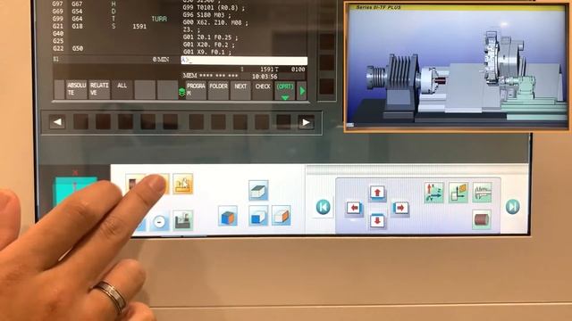 CNC Simulator | Fanuc 0i-TF plus| CNC Training Equipment for Fanuc, Siemens, Mitsubishi|【RenAn Soft смотреть онлайн