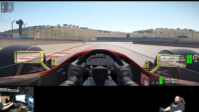 #Autombilista2 #AMS2 Formula USA Gen 2 @ Laguna Seca, Fun Drive Racing USA Pt 2 смотреть онлайн