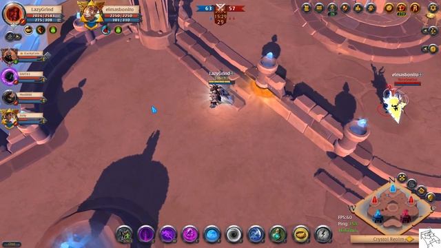 Heavy Mace Tank/CC Gameplay - Crystal Arena (Silver 3/Season 19) - Albion Online смотреть онлайн