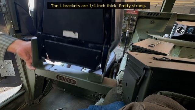 Installing Seats in my Humvee - Part 3 смотреть онлайн