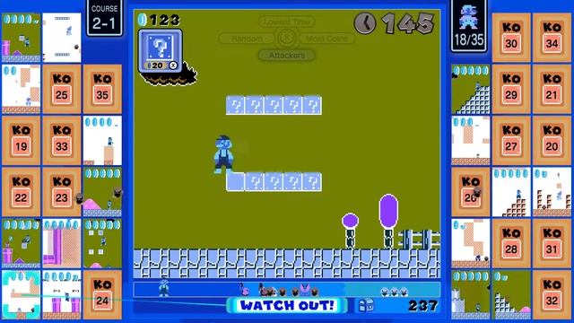 Super Mario Bros. 35 with Inverted Colors смотреть онлайн