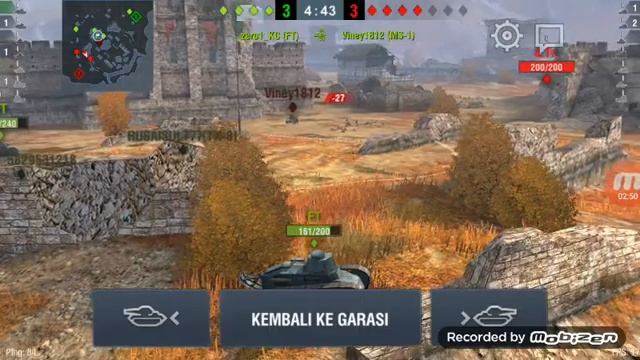 World of Tanks Blitz - indonesia - MS 1 - Ending with victory - part 1 смотреть онлайн