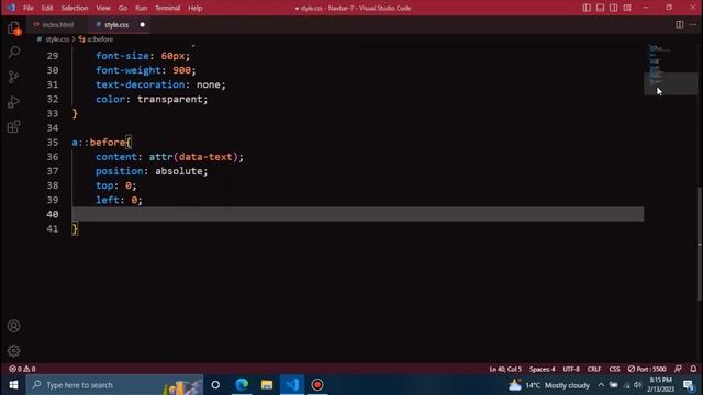 Slice hover html navigation bar | create website using html and css смотреть онлайн