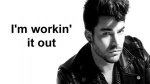 Adam lambert - What Do You Want From Me (Lyrics)