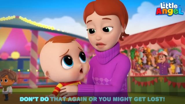 Where’s Mommy & Daddy? I’m Lost! | Little Angel Kids Songs & Nursery Rhymes смотреть онлайн