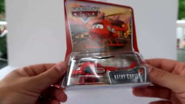 Disney Pixar Cars Toy Unboxing - Kathy Copter & Ron Hover Helicopters смотреть онлайн