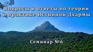 Вопросы и ответы по теории и практике Истинной Дхармы. Семинар №6