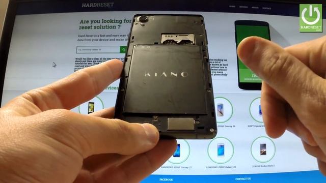 Remove Battery in KIANO Elegance 5.0 - Open The Back Cover смотреть онлайн