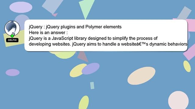 jQuery : jQuery plugins and Polymer elements смотреть онлайн