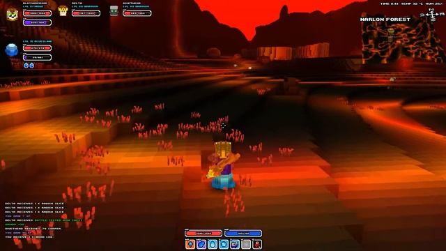 Cube World Pre-Update with Friends Ep. 47 - When the Adventure is too Dank смотреть онлайн