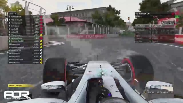 F1 2017 | AOR Hype Energy F1 Leagues | XB1 Oceania S2 | R3: Azerbaijan GP