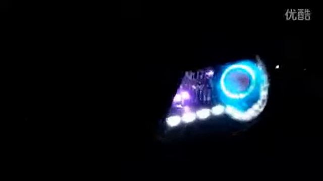Joyear X5 headlight retrofit upgrade NHK LED crystal strip moving slowly DRL смотреть онлайн