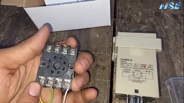 Digital Timer ON OFF ON DH48S-S Dual Timer Connection смотреть онлайн
