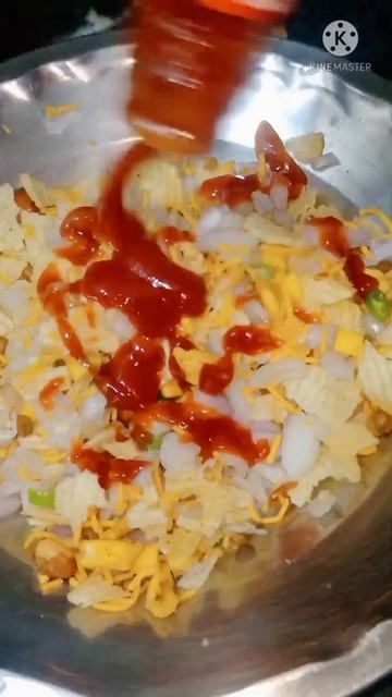 Chatpata Papad Cone Recipe ||#short смотреть онлайн