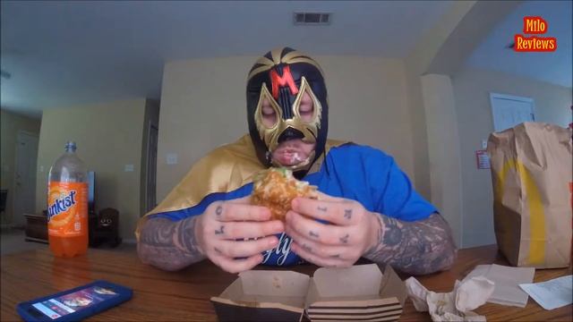 Milo Reviews: McDonlad's Pico Guacamole Signatured Crafted sandwich смотреть онлайн