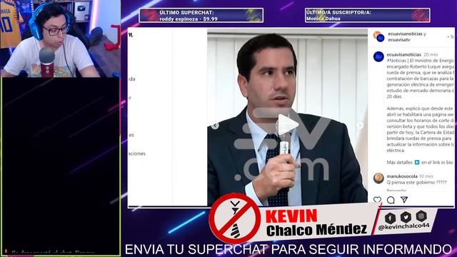 NO HAY FECHA PARA SOLUCIONAR LOS APAGONES / SE ACABO LA FARRA NOBOA смотреть онлайн