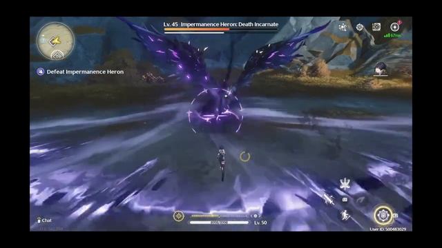Wuthering Waves: No-Hit Impermanence Heron solo(Rover, Training Sword solo) смотреть онлайн