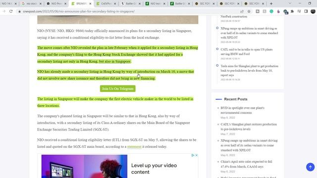 NIO Stock to $24.4! NEW SECONDARY LISTING & THE REAL REASON WHY IT IS FALLING! DO NOT MISS THIS! смотреть онлайн